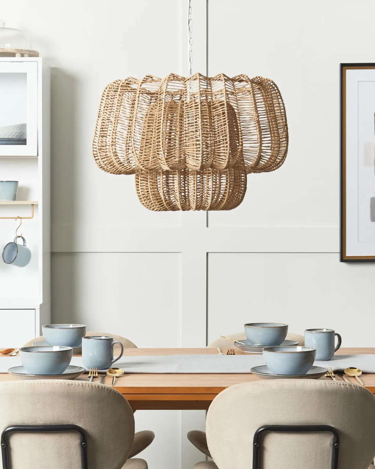 Outlet Lampa wisząca SAISI Papierowa plecionka Wszystkie Lampy|Lampy Wiszące