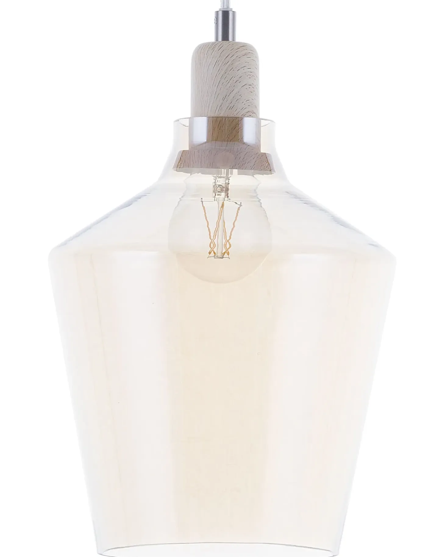 New Lampa wisząca SANTON Szkło Złoty Wszystkie Lampy|Lampy Wiszące