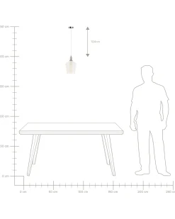 New Lampa wisząca SANTON Szkło Złoty Wszystkie Lampy|Lampy Wiszące