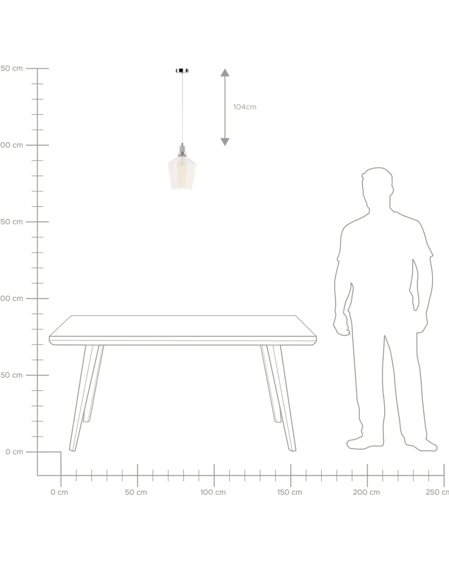 New Lampa wisząca SANTON Szkło Złoty Wszystkie Lampy|Lampy Wiszące