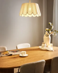 Hot Lampa wisząca SEBAKWE Papierowa plecionka Jasno Wszystkie Lampy|Lampy Wiszące