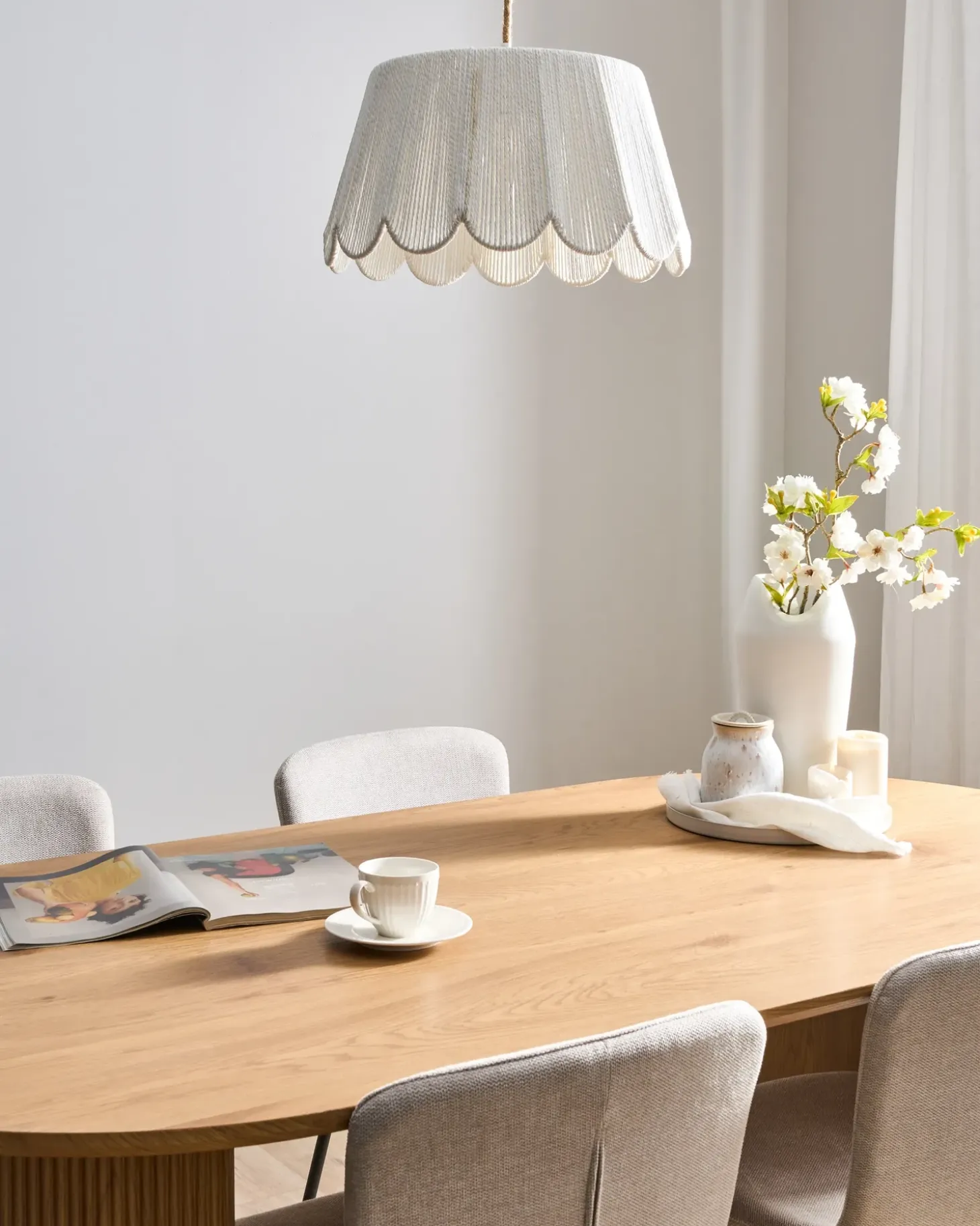 Hot Lampa wisząca SEBAKWE Papierowa plecionka Jasno Wszystkie Lampy|Lampy Wiszące