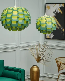 Lampa wisząca SEGRE L Ciemnozielony