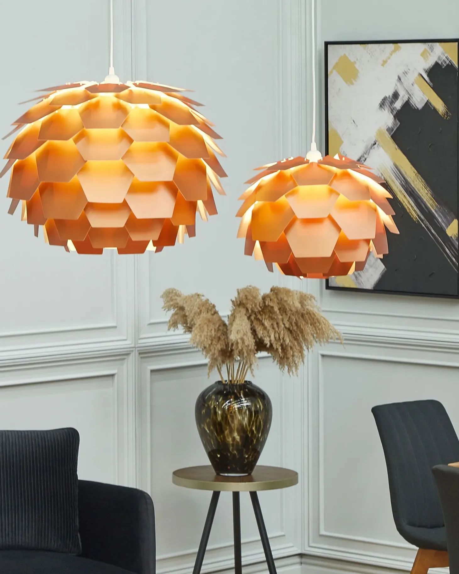 Lampa wisząca SEGRE Miedziany