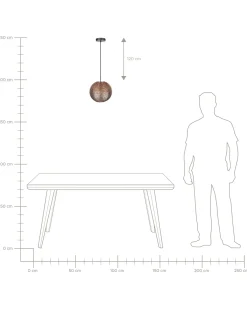 Sale Lampa wisząca SEINE Metal Wszystkie Lampy|Lampy Wiszące