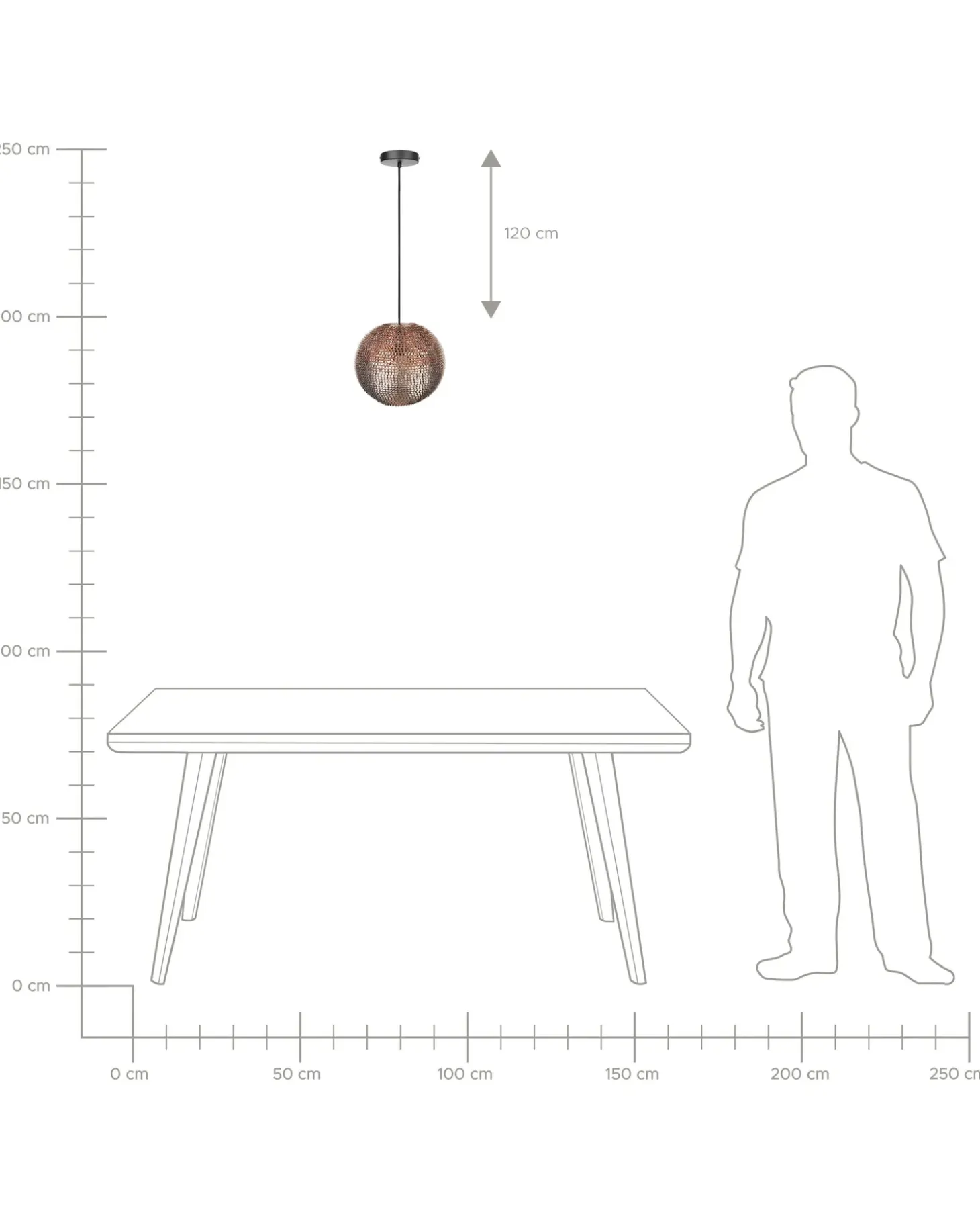 Sale Lampa wisząca SEINE Metal Wszystkie Lampy|Lampy Wiszące