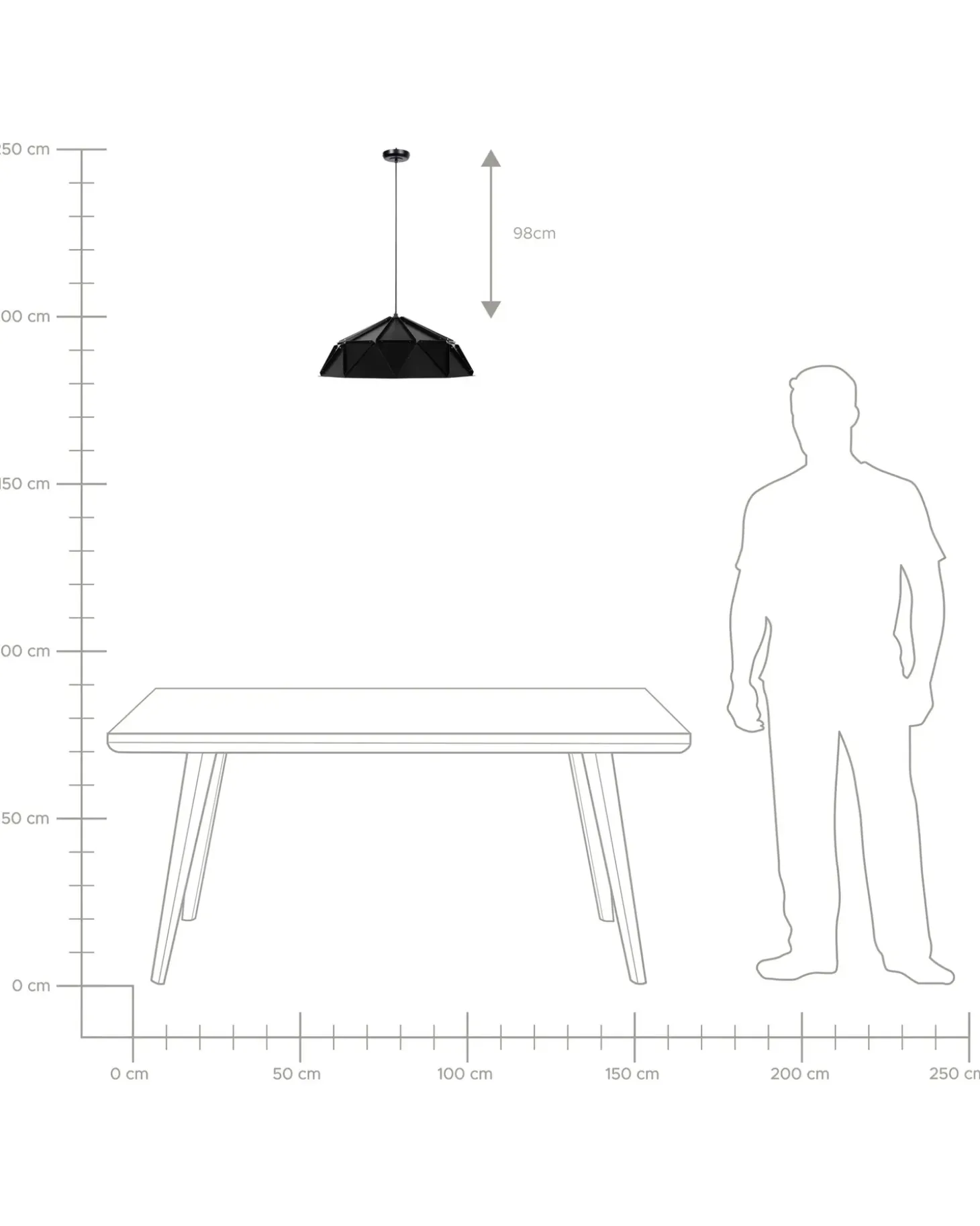 Sale Lampa wisząca SENIA Metal Wszystkie Lampy|Lampy Wiszące