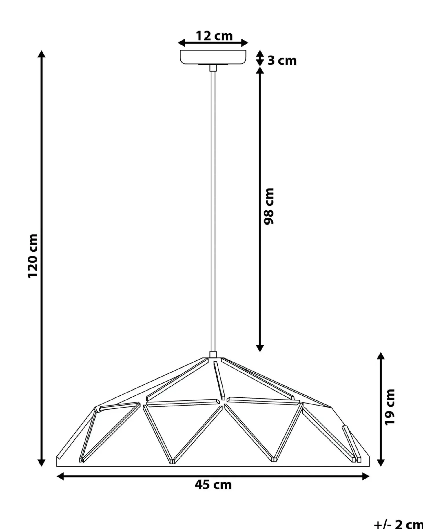 Sale Lampa wisząca SENIA Metal Wszystkie Lampy|Lampy Wiszące