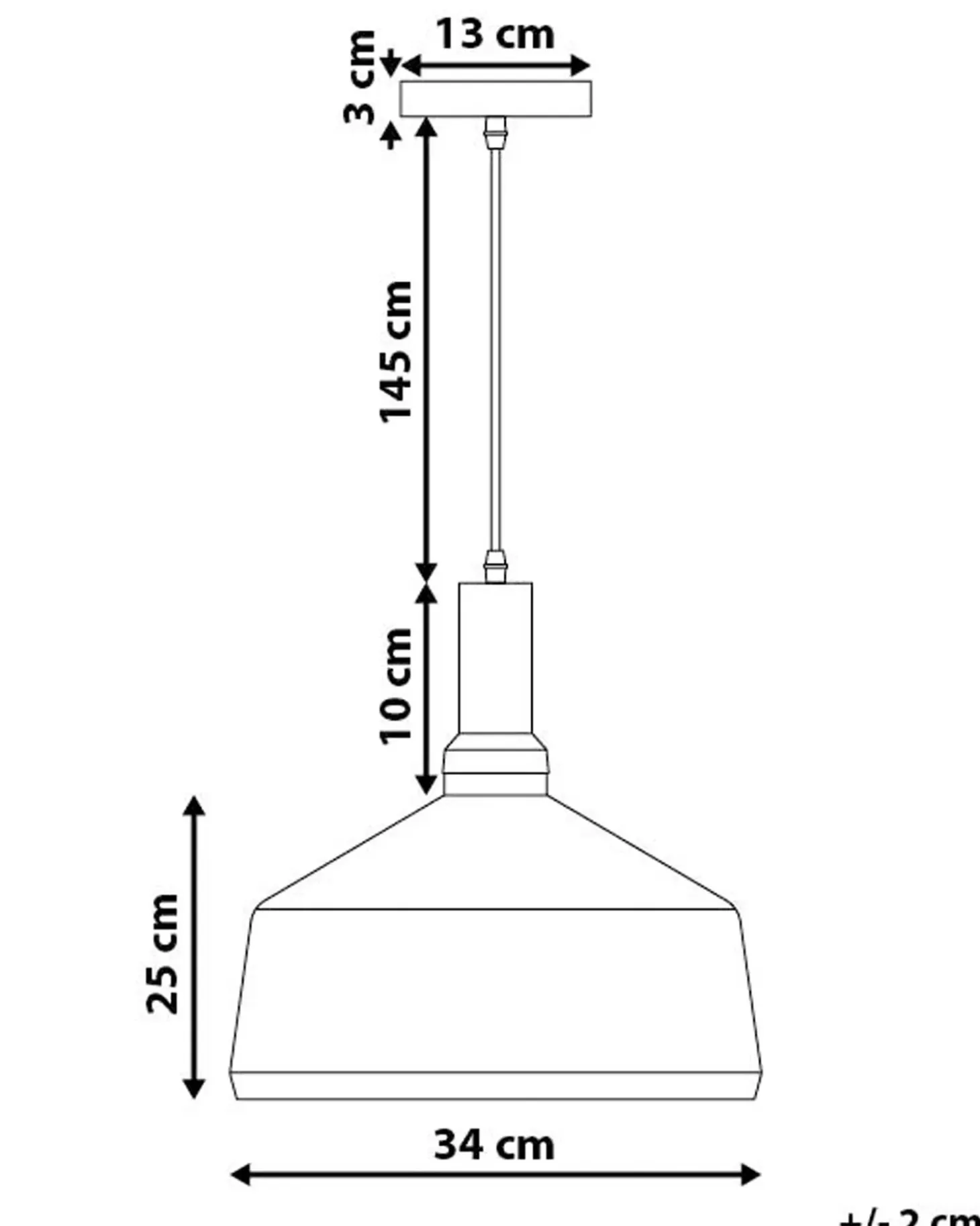 Best Lampa wisząca SEPIK Metal Biały Wszystkie Lampy|Lampy Wiszące