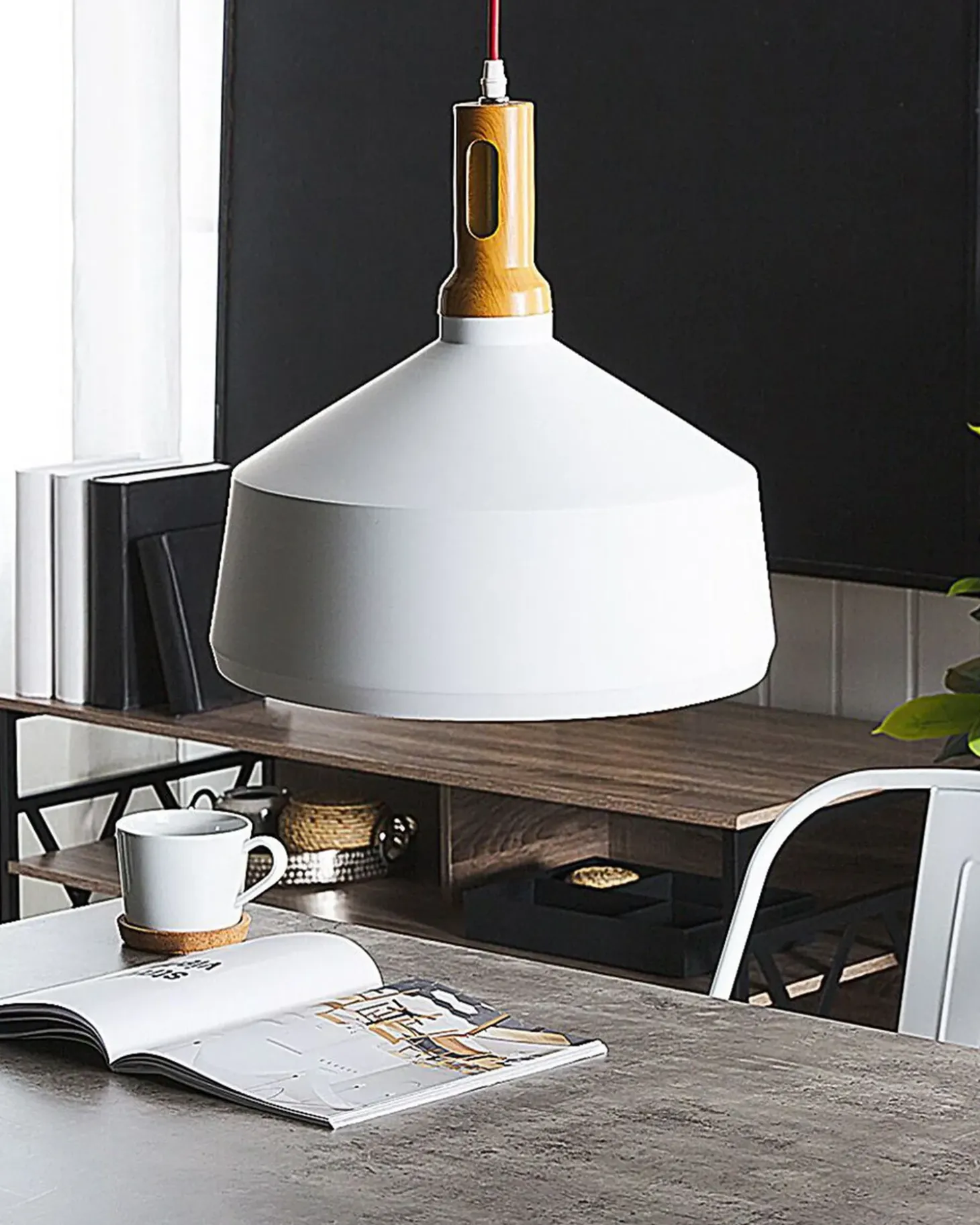 Best Lampa wisząca SEPIK Metal Biały Wszystkie Lampy|Lampy Wiszące