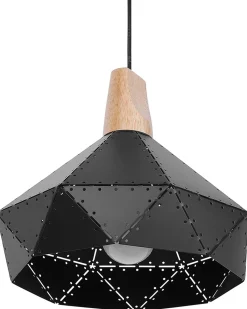 Discount Lampa wisząca SOMME Metal Czarny Wszystkie Lampy|Lampy Wiszące
