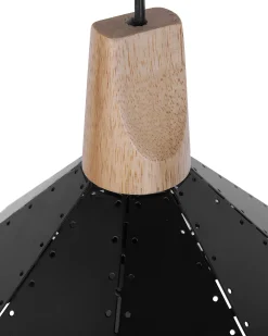 Discount Lampa wisząca SOMME Metal Czarny Wszystkie Lampy|Lampy Wiszące
