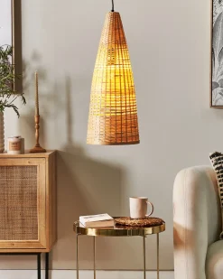 Lampa wisząca SUAM Bambus Naturalny Wszystkie Lampy|Lampy Wiszące
