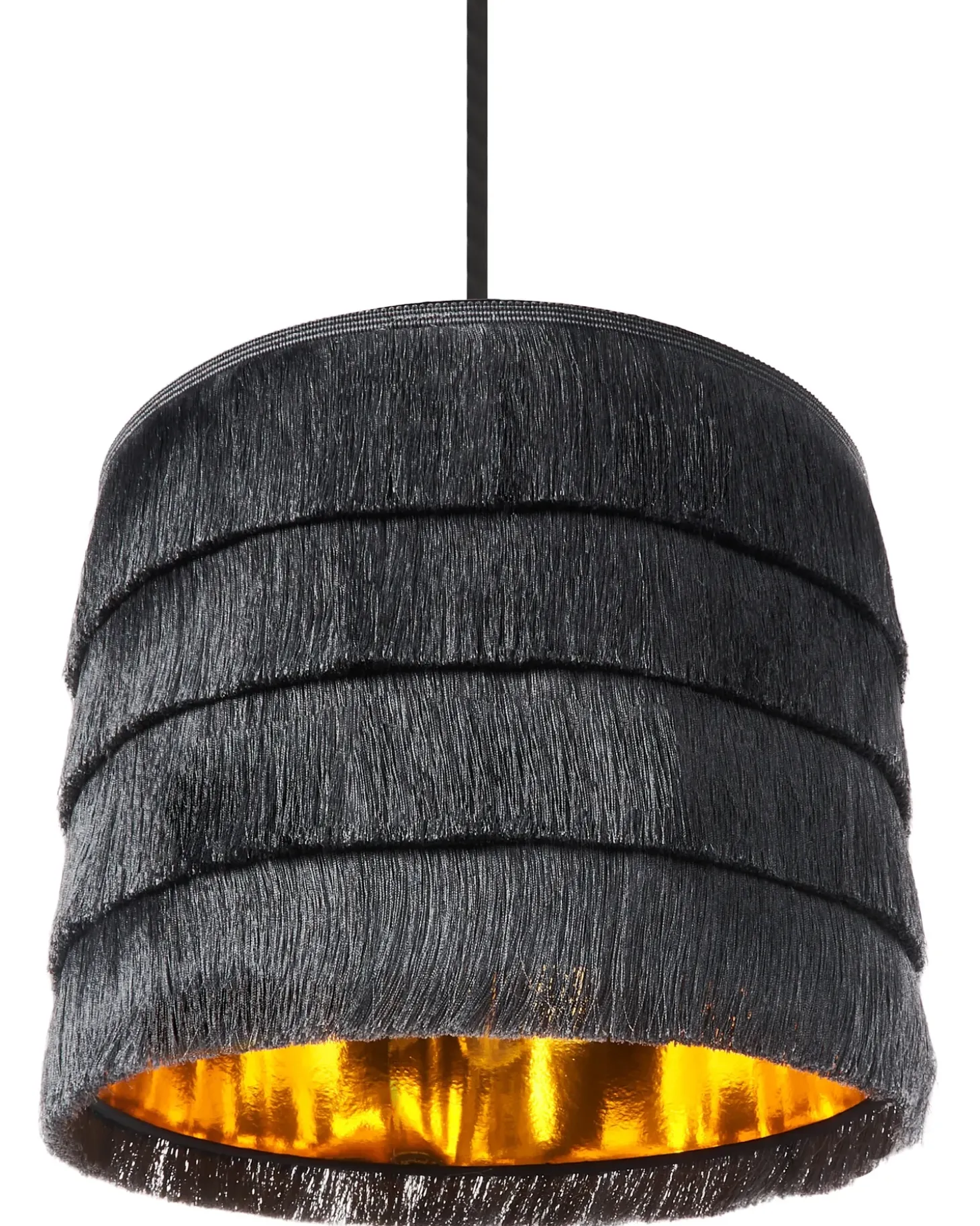 Outlet Lampa wisząca SUAPURE Czarny Wszystkie Lampy|Lampy Wiszące