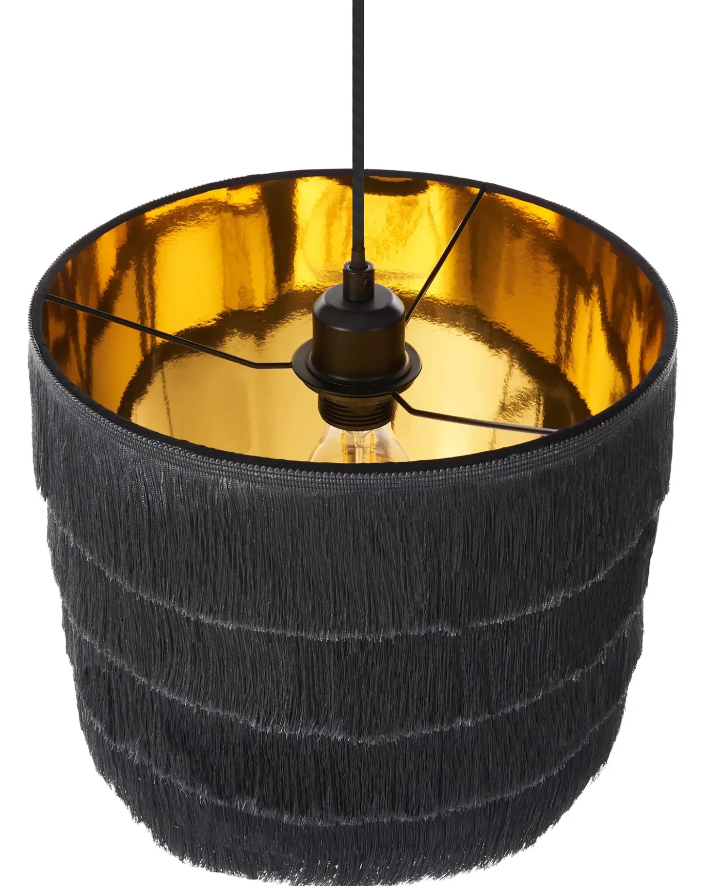 Outlet Lampa wisząca SUAPURE Czarny Wszystkie Lampy|Lampy Wiszące