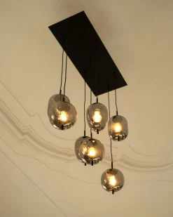 Sale Lampa wisząca TARLO Szkło Mosiężny Wszystkie Lampy|Lampy Wiszące