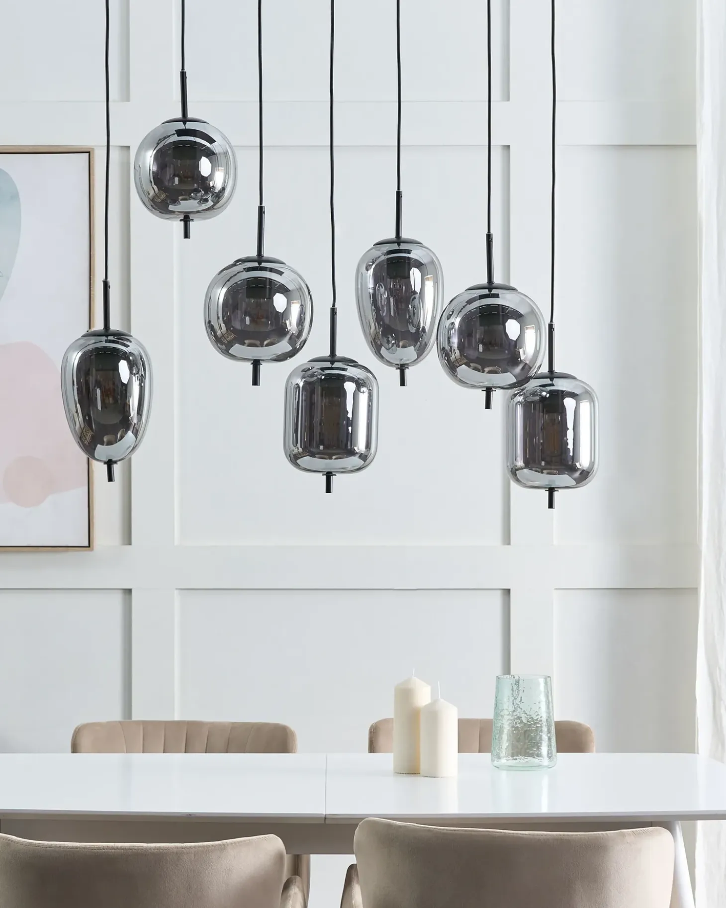 Sale Lampa wisząca TARLO Szkło Mosiężny Wszystkie Lampy|Lampy Wiszące