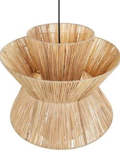 Online Lampa wisząca TELAMBA Plecionka Naturalny Wszystkie Lampy|Lampy Wiszące
