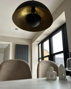 Outlet THAMES Metal Czarny Wszystkie Lampy|Lampy Wiszące