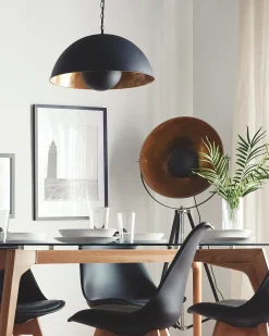 Outlet THAMES Metal Czarny Wszystkie Lampy|Lampy Wiszące