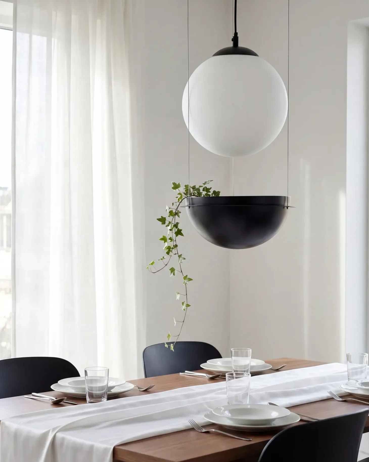 Online Lampa wisząca TOBINS Szkło Wszystkie Lampy|Lampy Wiszące
