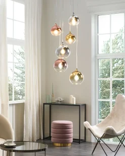 Online Lampa wisząca TOOMA Szkło Mosiężny Wszystkie Lampy|Lampy Wiszące