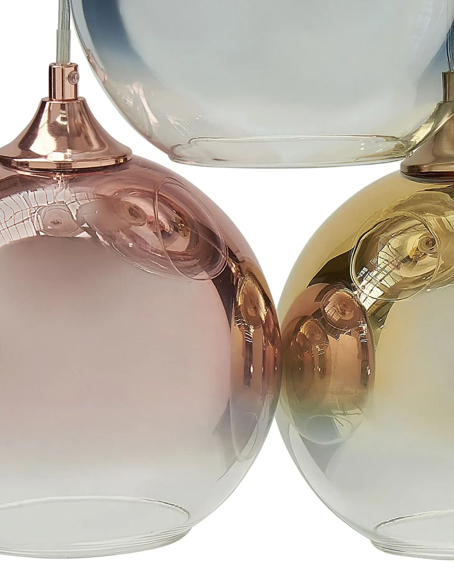 Online Lampa wisząca TOOMA Szkło Mosiężny Wszystkie Lampy|Lampy Wiszące