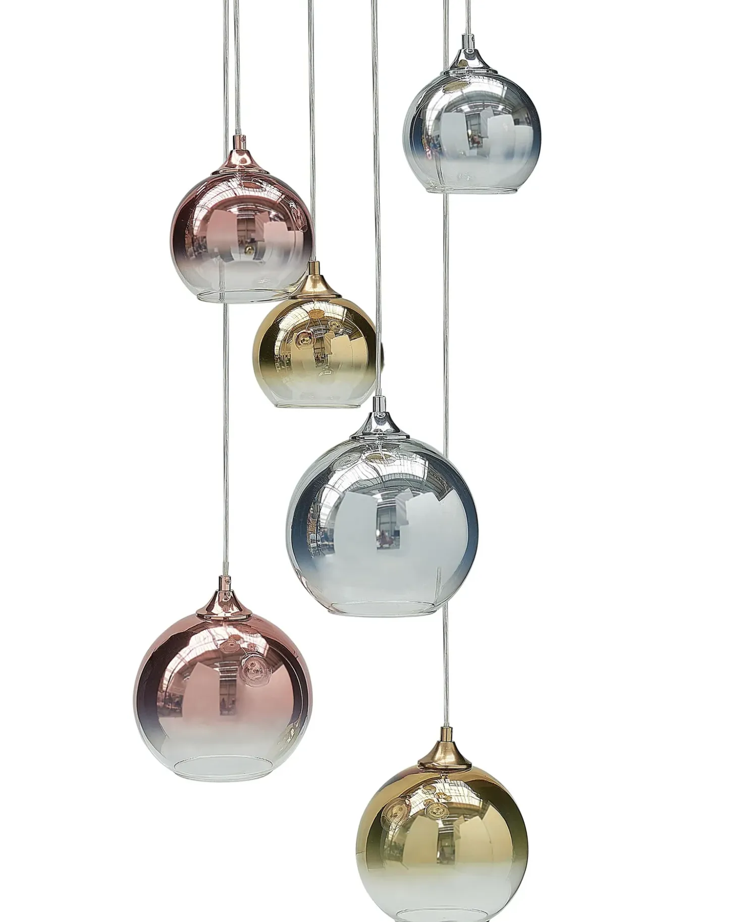 Online Lampa wisząca TOOMA Szkło Mosiężny Wszystkie Lampy|Lampy Wiszące