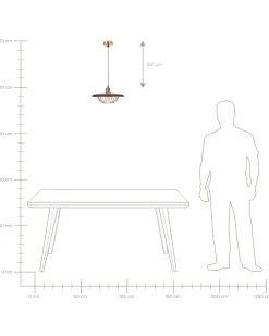 Best Lampa wisząca TORDILLO Metal Złoty Wszystkie Lampy|Lampy Wiszące