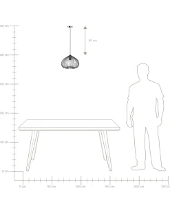 Discount Lampa wisząca TORDINO Metal Wszystkie Lampy|Lampy Wiszące