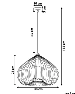 Discount Lampa wisząca TORDINO Metal Wszystkie Lampy|Lampy Wiszące