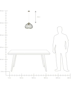 Clearance Lampa wisząca TORDINO Metal Wszystkie Lampy|Lampy Wiszące