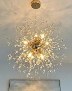 Outlet Lampa wisząca TOROLA Metal Złoty Wszystkie Lampy|Lampy Wiszące