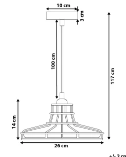 Online Lampa wisząca TORRE Szkło Wszystkie Lampy|Lampy Wiszące