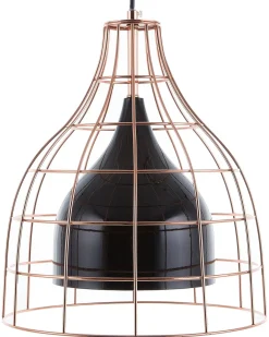 New Lampa wisząca TRESA Metal Czarny Wszystkie Lampy|Lampy Wiszące