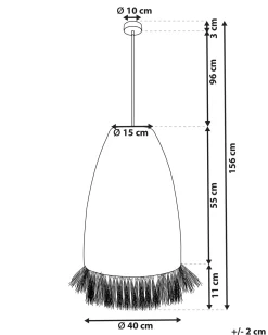 Lampa wisząca TUTONG Plecionka Wszystkie Lampy|Lampy Wiszące