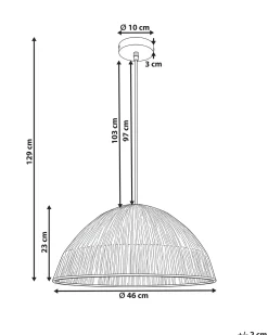 Online Lampa wisząca WERU Plecionka Wszystkie Lampy|Lampy Wiszące