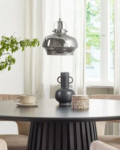 Clearance Lampa wisząca WILTZ Szkło Jasnoszary Wszystkie Lampy|Lampy Wiszące