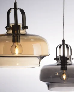 Clearance Lampa wisząca WILTZ Szkło Jasnoszary Wszystkie Lampy|Lampy Wiszące