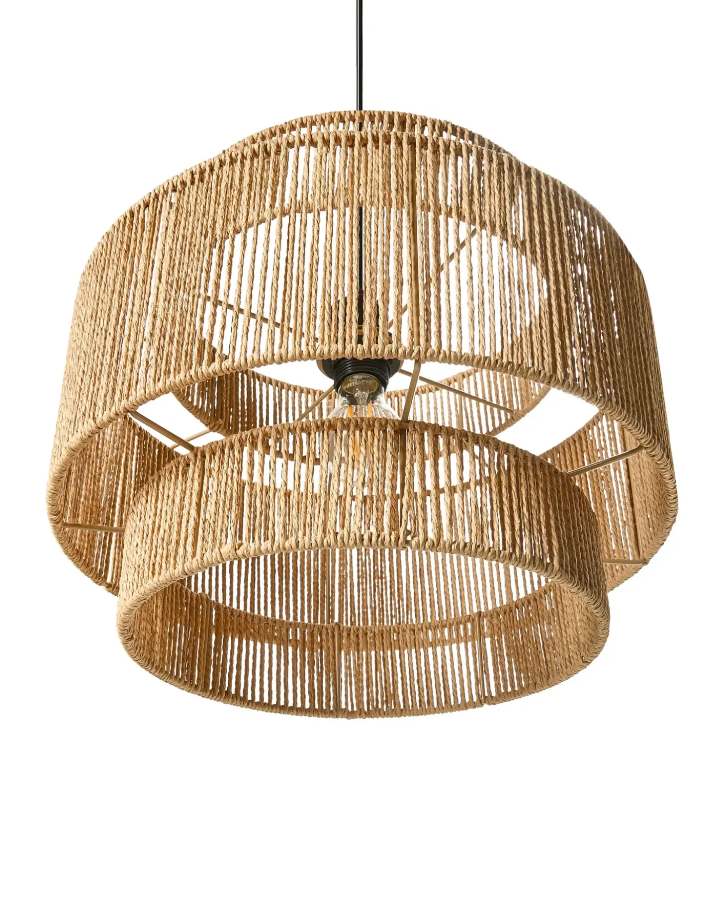 Outlet WOKIRO Papierowa plecionka Wszystkie Lampy|Lampy Wiszące