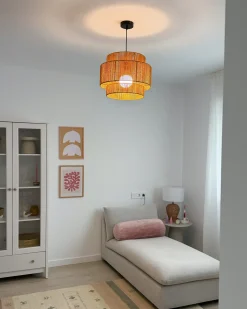 Outlet WOKIRO Papierowa plecionka Wszystkie Lampy|Lampy Wiszące
