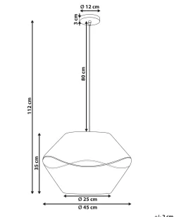 New Lampa wisząca YAMBOU Papierowa plecionka Wszystkie Lampy|Lampy Wiszące
