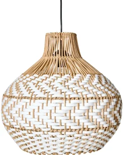 Hot Lampa wisząca YAUCO Rattan Biały Wszystkie Lampy|Lampy Wiszące