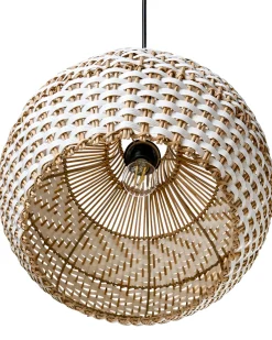 Hot Lampa wisząca YAUCO Rattan Biały Wszystkie Lampy|Lampy Wiszące