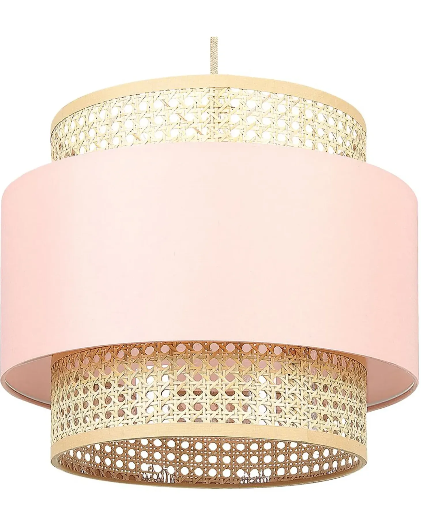 Outlet Lampa wisząca YUMURI Rattan Brzoskwiniowy Wszystkie Lampy|Lampy Wiszące