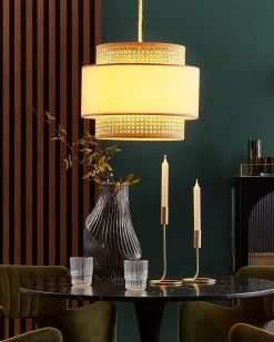 Outlet Lampa wisząca YUMURI Rattan Brzoskwiniowy Wszystkie Lampy|Lampy Wiszące