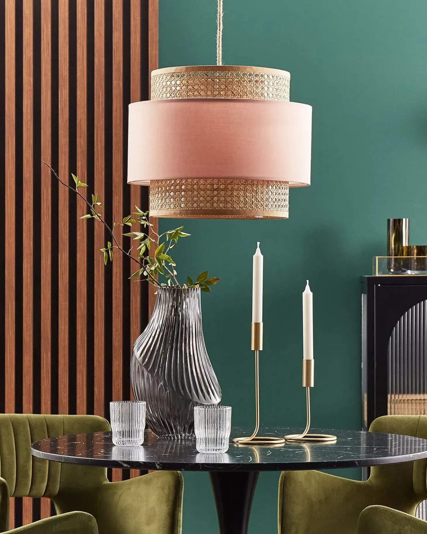 Outlet Lampa wisząca YUMURI Rattan Brzoskwiniowy Wszystkie Lampy|Lampy Wiszące