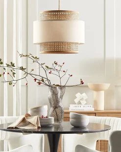 Sale Lampa wisząca YUMURI Rattan Jasnobeżowy Wszystkie Lampy|Lampy Wiszące