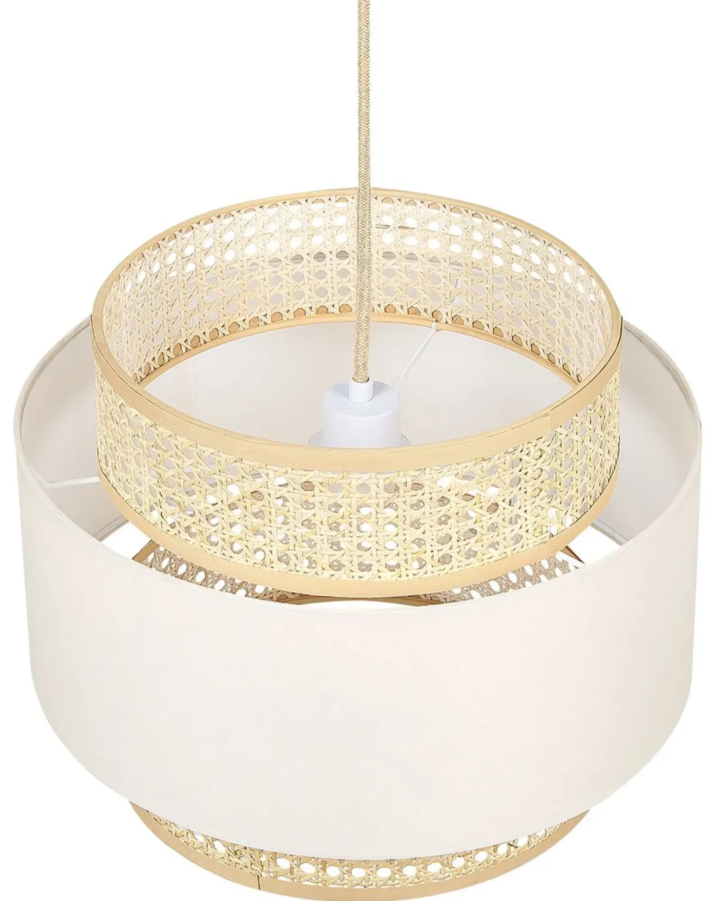 Sale Lampa wisząca YUMURI Rattan Jasnobeżowy Wszystkie Lampy|Lampy Wiszące