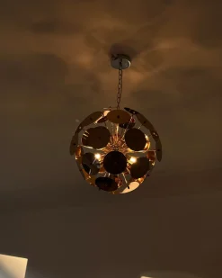Online Lampa wisząca ZAMBEZI Metal Miedziany Wszystkie Lampy|Lampy Wiszące